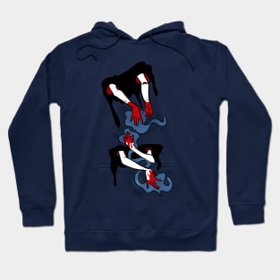 Creepy Hands Sparkle Hoodie